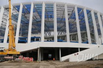 Строящийся стадион Нижний Новгород