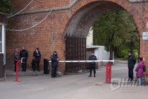 Входы в Кремль охраняются полицией