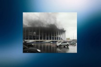 Строители потушили возгорание на стадионе Нижний Новгород собственными силами