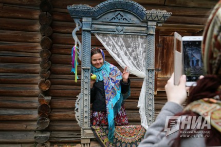 Праздник Покров в архитектурно-этнографическом музее-заповеднике Щелоковский хутор