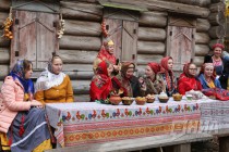 Праздник Покров в архитектурно-этнографическом музее-заповеднике Щелоковский хутор