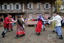 Праздник Покров в архитектурно-этнографическом музее-заповеднике Щелоковский хутор