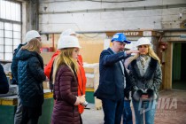 Экскурсия на ЗАО Дробмаш в рамках пресс-тура  компании МегаФон