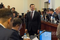врио губернатора Нижегородской области Глеб Никитин (в центре)