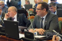 Депутаты ЗС НО Николай Шкилев и Александр Ефремцев