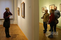 Открытие выставки Красная Атлантида в Нижегородском государственном художественном музее 27 октября