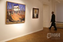 Открытие выставки Красная Атлантида в Нижегородском государственном художественном музее 27 октября