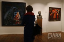 Открытие выставки Красная Атлантида в Нижегородском государственном художественном музее 27 октября