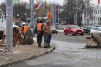Завершение реконструкции коллектора на улице Горной