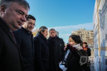 Врио губернатора Глеб Никитин осматривает проект обустройства пл. Горького