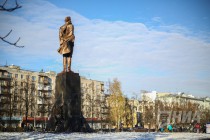 Отреставрированный памятник Максиму Горькому