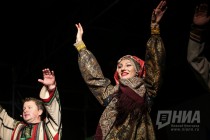 Праздничная программа от Надежды Бабкиной и коллектива Русская песня