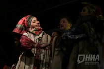 Праздничная программа от Надежды Бабкиной и коллектива Русская песня