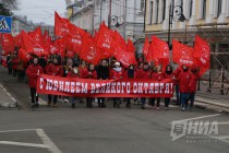 Шествие проходило через ул. Рождественскую