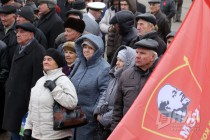 Митинг в честь 100-летия Революции на пл. Ленина в Нижнем Новгороде