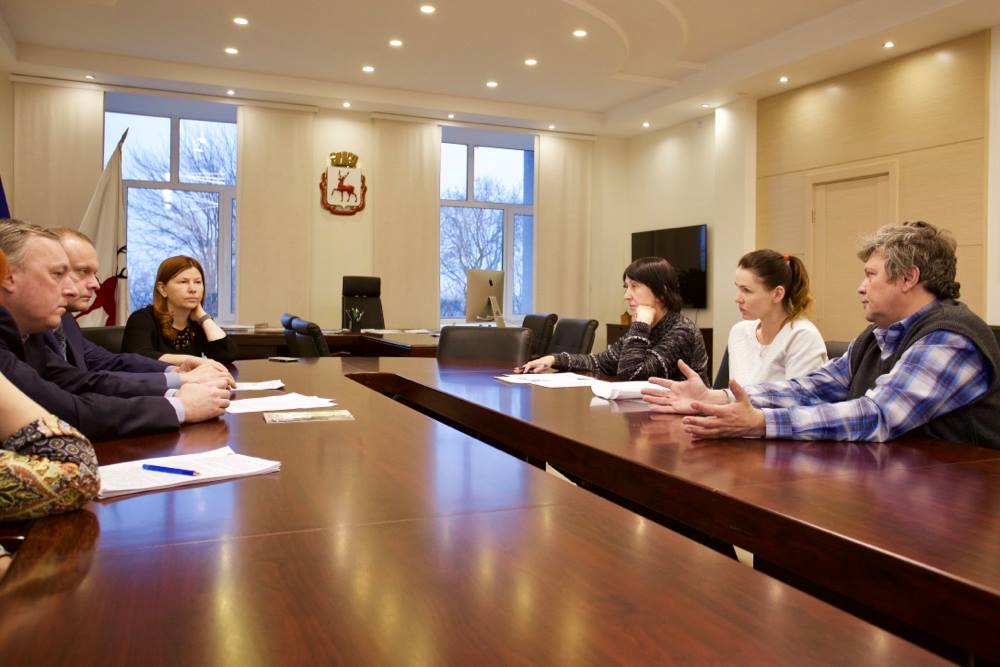 Встреча главы Нижнего Новгорода Елизаветы Солонченко с градозащитниками