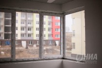 Вид на недостроенные здания