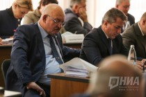 Глава Автозаводского района Александр Нагин и замглавы Канавинского района Анатолий Багров