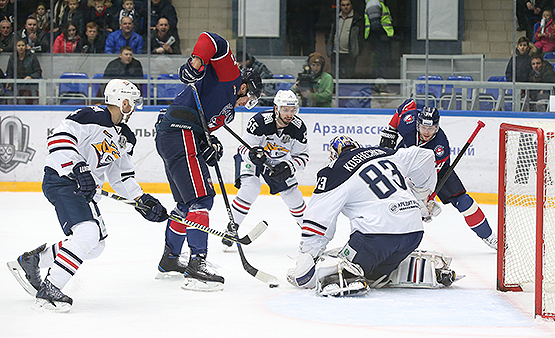 Нижегородский ХК Торпедо одержал победу над магнитогорским Металлургом