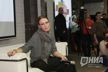 Визит Ксении Собчак в Нижний Новгород 6 декабря 2017 года