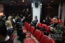 Встреча Ксении Собчак со сторонниками и журналистами