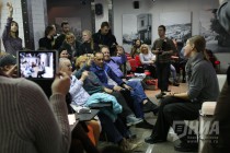 Встреча Ксении Собчак со сторонниками и журналистами