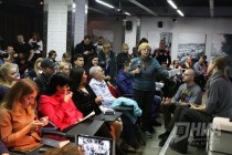 Встреча Ксении Собчак со сторонниками и журналистами