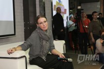 Встреча Ксении Собчак со сторонниками и журналистами