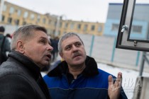 Заместитель гендиректора Нижегородского водоканала Михаил Шмелев (слева)