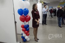 Сотрудники Центра встречают гостей