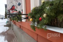 Новогоднее оформление Нижнего Новгорода