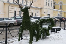 Новогоднее оформление Нижнего Новгорода