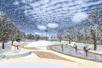 Эскизный проект планировки стадиона Водник