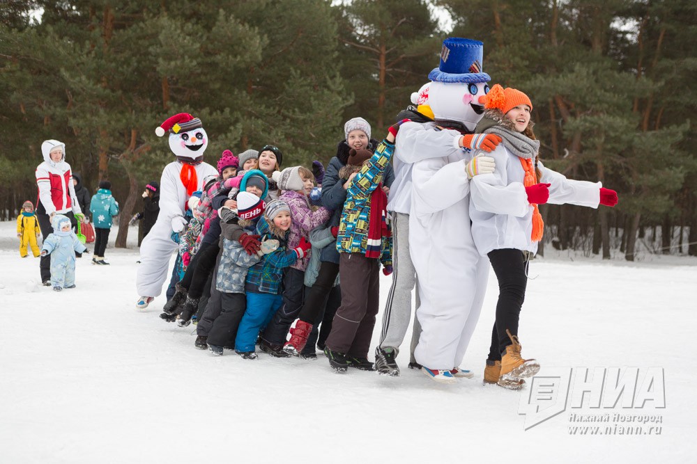 Программа Забавы на морозе стартует в парке 1 Мая в Нижнем Новгороде 2 января