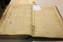 Метрическая книга с данными о рождении Алексея Пешкова