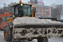 Уборка снега в Нижнем Новгороде