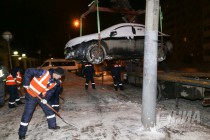Уборка снега в Нижнем Новгороде