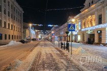Уборка снега в Нижнем Новгороде