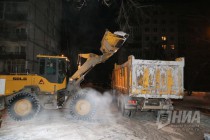 Уборка снега в Нижнем Новгороде