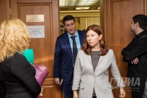 Замгубернатора Роман Антонов и и.п. председателя Гордумы Нижнего Новгорода Елизавета Солонченко