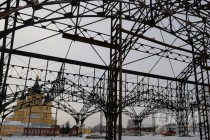 Работы по демонтажу ограждений пакгаузов завершены