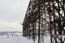 Текущее состояние металлических конструкций пакгаузов