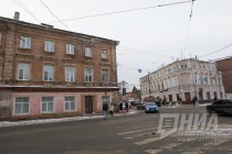 Участок ул. Октябрьской (между улицами Ошарская и Алексеевская, напротив БЦ Лобачевский Plaza),