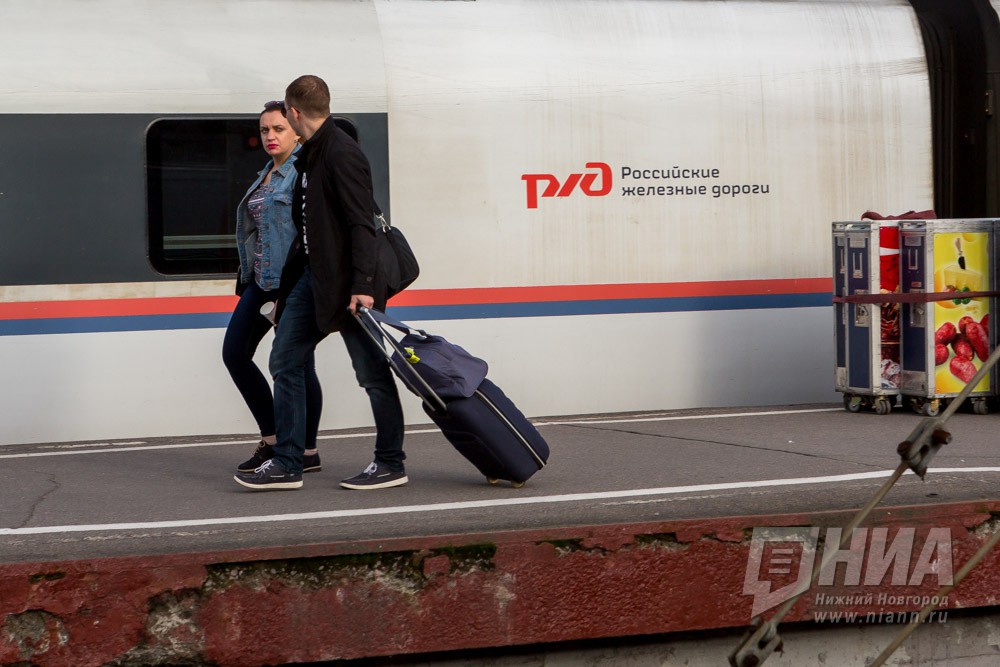 РЖД запустит дополнительные поезда из Нижнего Новгорода в Москву и Санкт-Петербург в феврале и марте
