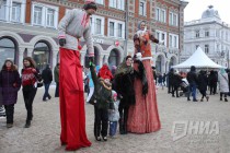 Блиновский разгуляй на ул. Рождественской