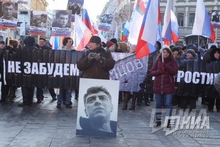 Марш памяти Бориса Немцова в Нижнем Новгороде