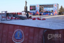 Сто дней до старта Чемпионата мира по футболу 2018 года отметили в Нижнем Новгороде спортивно-массовым празднико