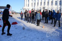 Сто дней до старта Чемпионата мира по футболу 2018 года отметили в Нижнем Новгороде спортивно-массовым праздником