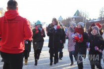 Сто дней до старта Чемпионата мира по футболу 2018 года отметили в Нижнем Новгороде спортивно-массовым праздником