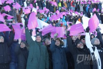 Рекорд России установили нижегородские мужчины на Чкаловской лестнице 8 марта